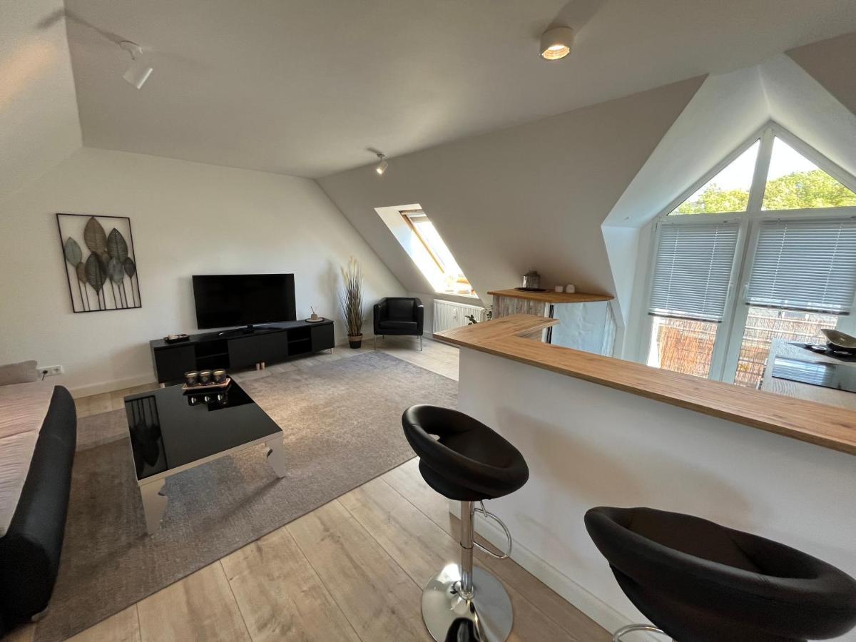 Attraktives Appartement Im Stadtzentrum Plauen Balkon Lift 외부 사진
