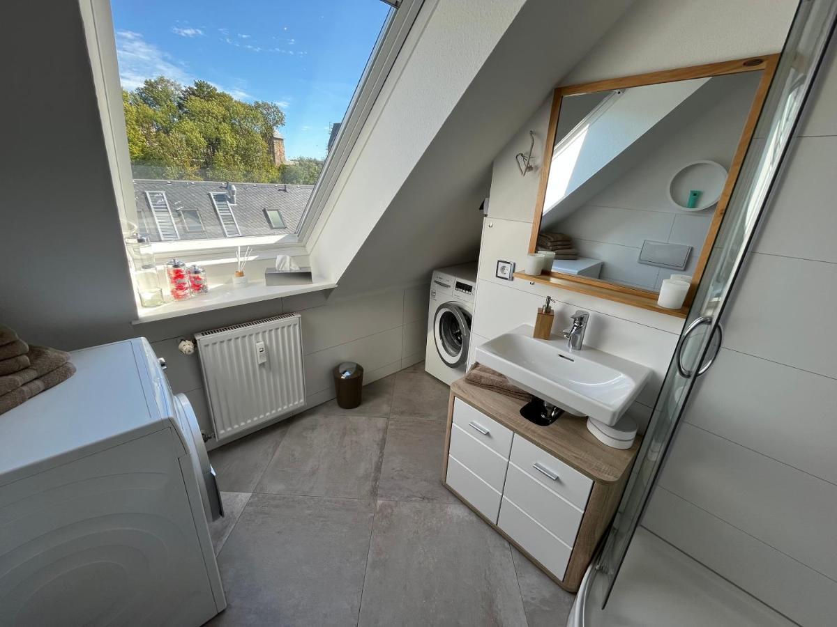 Attraktives Appartement Im Stadtzentrum Plauen Balkon Lift 외부 사진